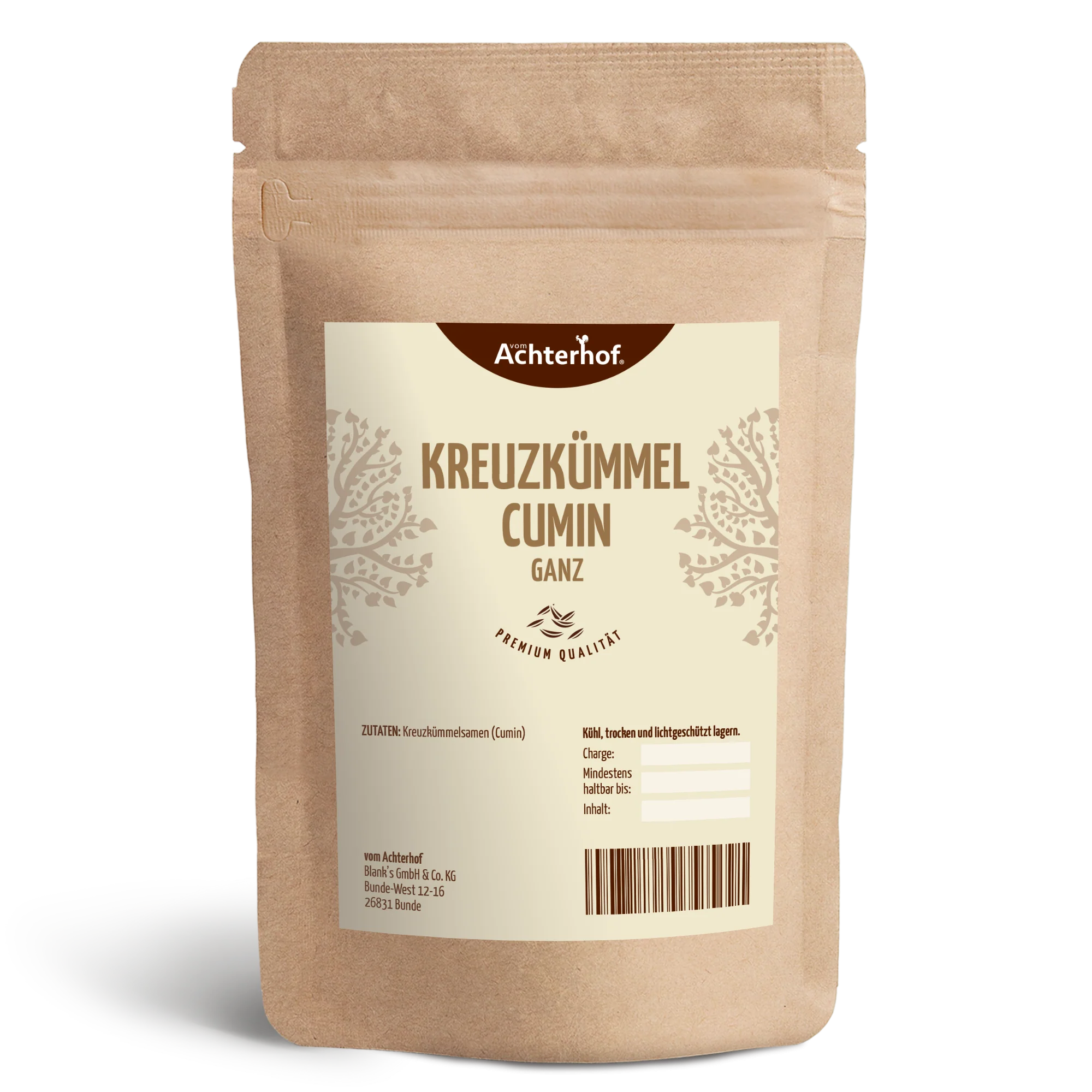 Kreuzkümmel Cumin ganz (1000g)