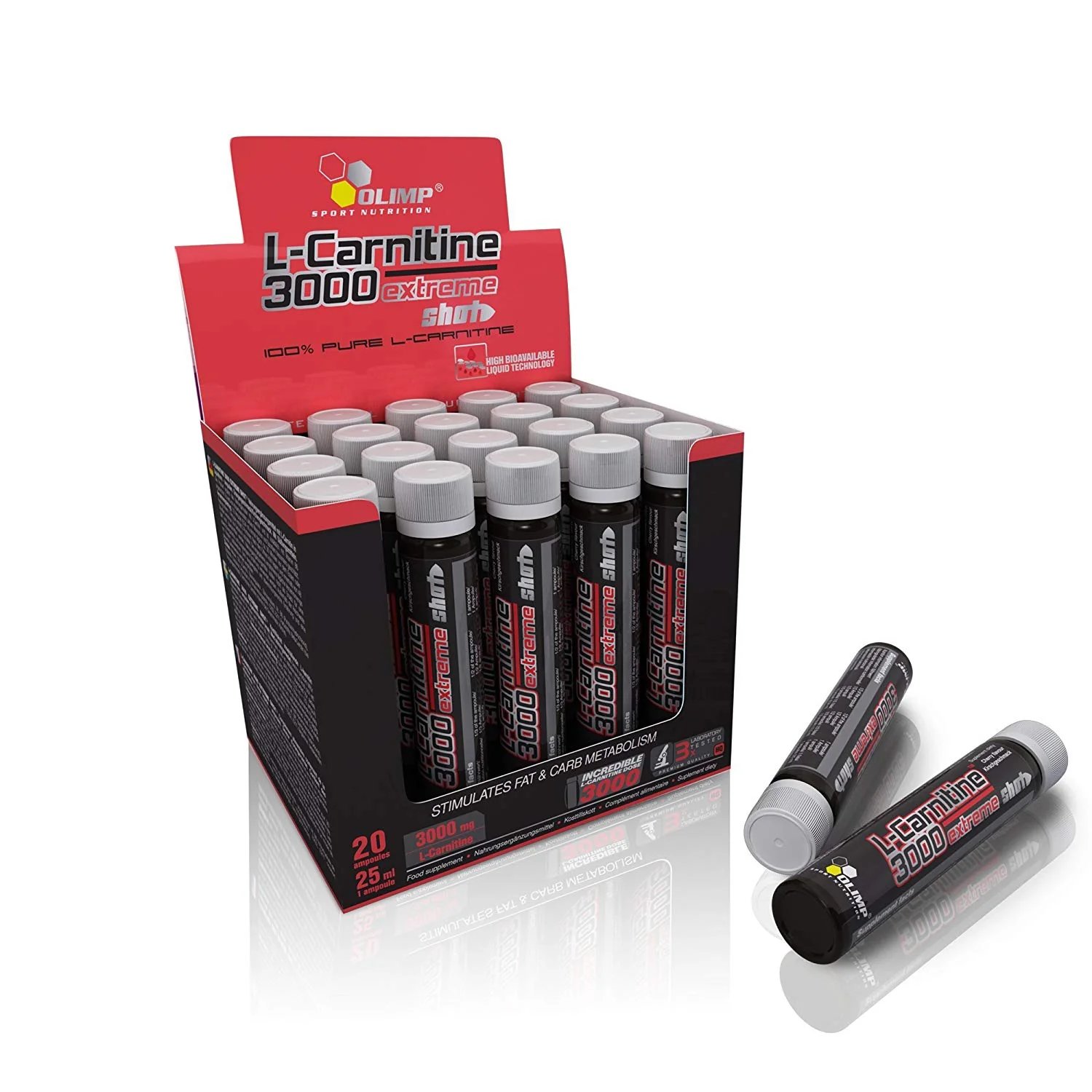 L-Carnitine 3000 Extreme Shot (9x25ml)