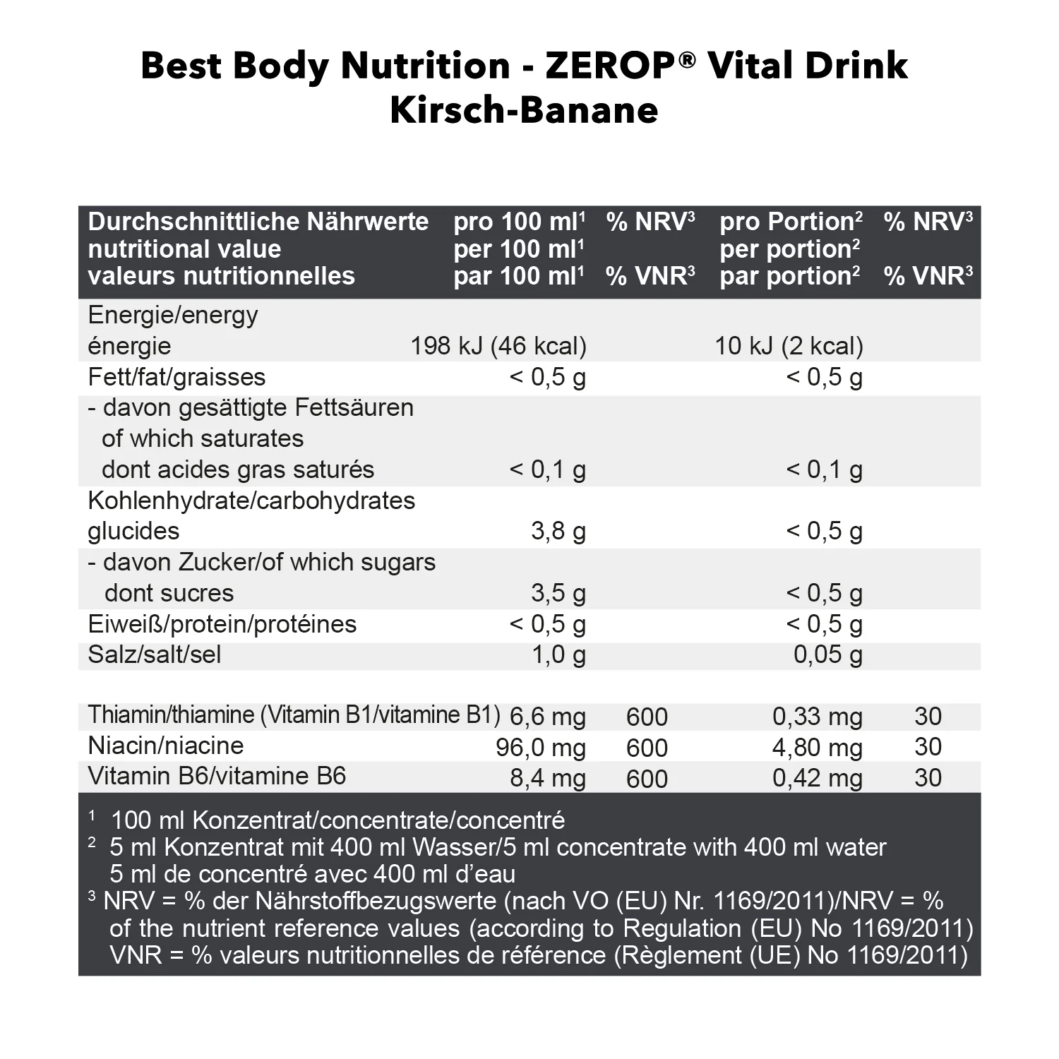 Vital Drink Zerop (1000ml) - Image 51