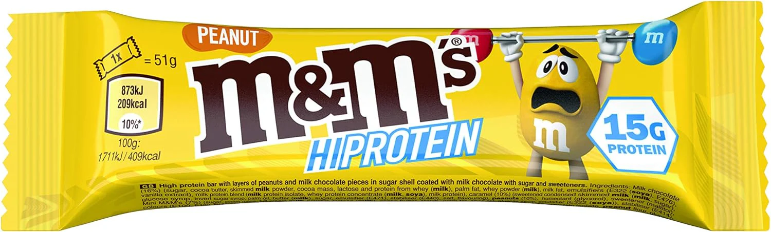 M&M's Hi-Protein Bar (12x51g) - Image 11