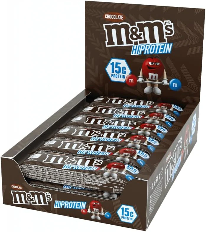 M&M's Hi-Protein Bar (12x51g) - Image 7