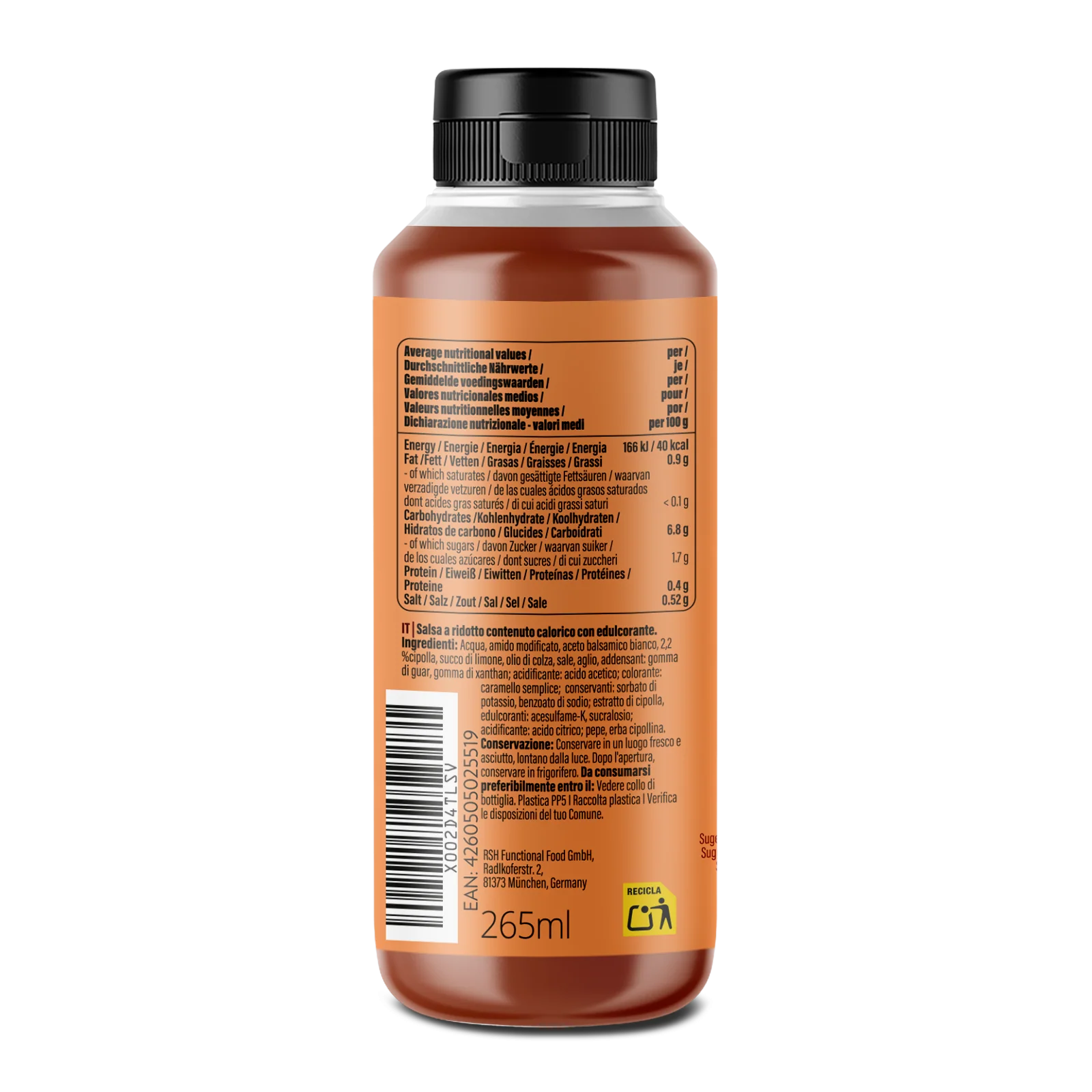 Mamma Mia Zero Saucen (265ml) - Image 78