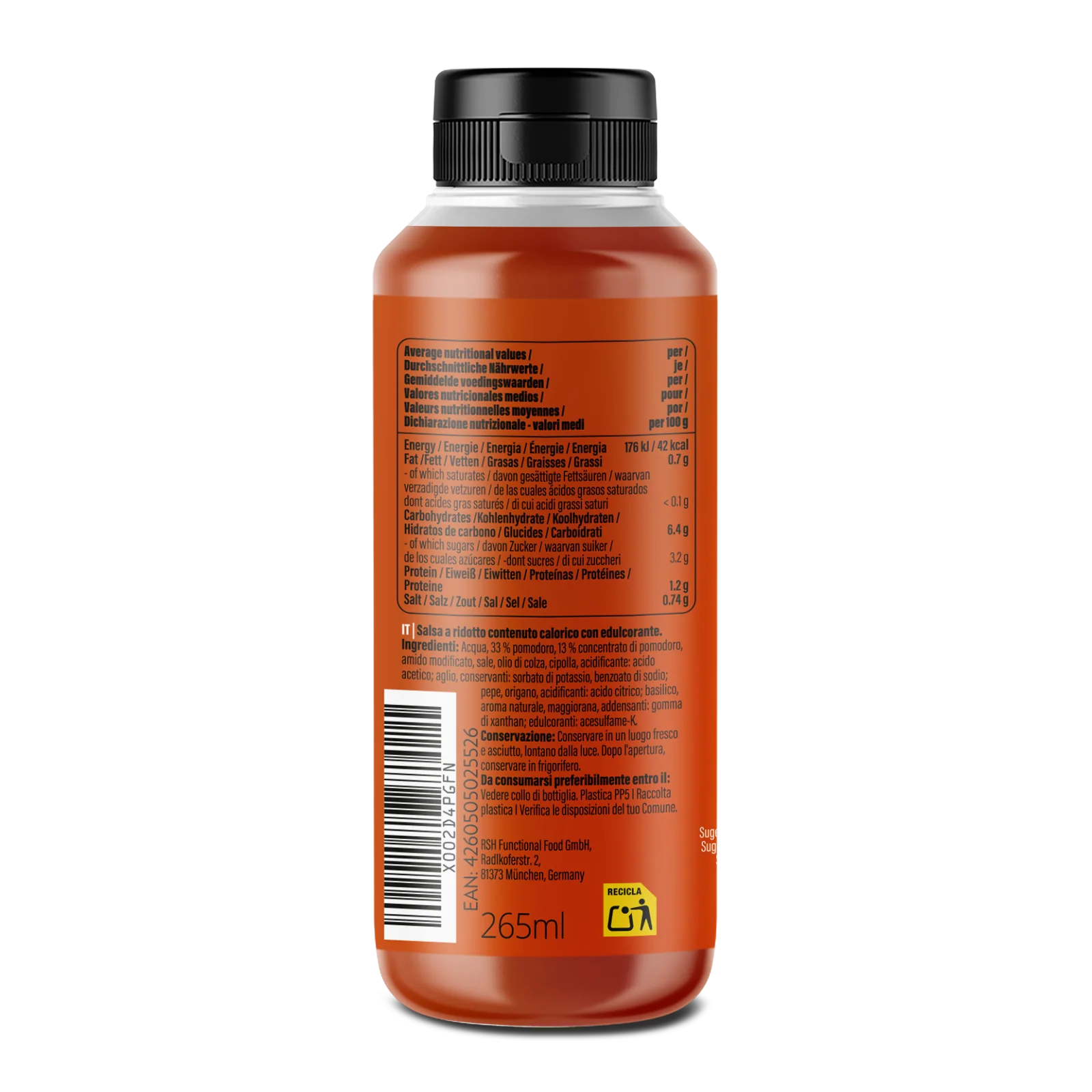 Mamma Mia Zero Saucen (265ml) - Image 81