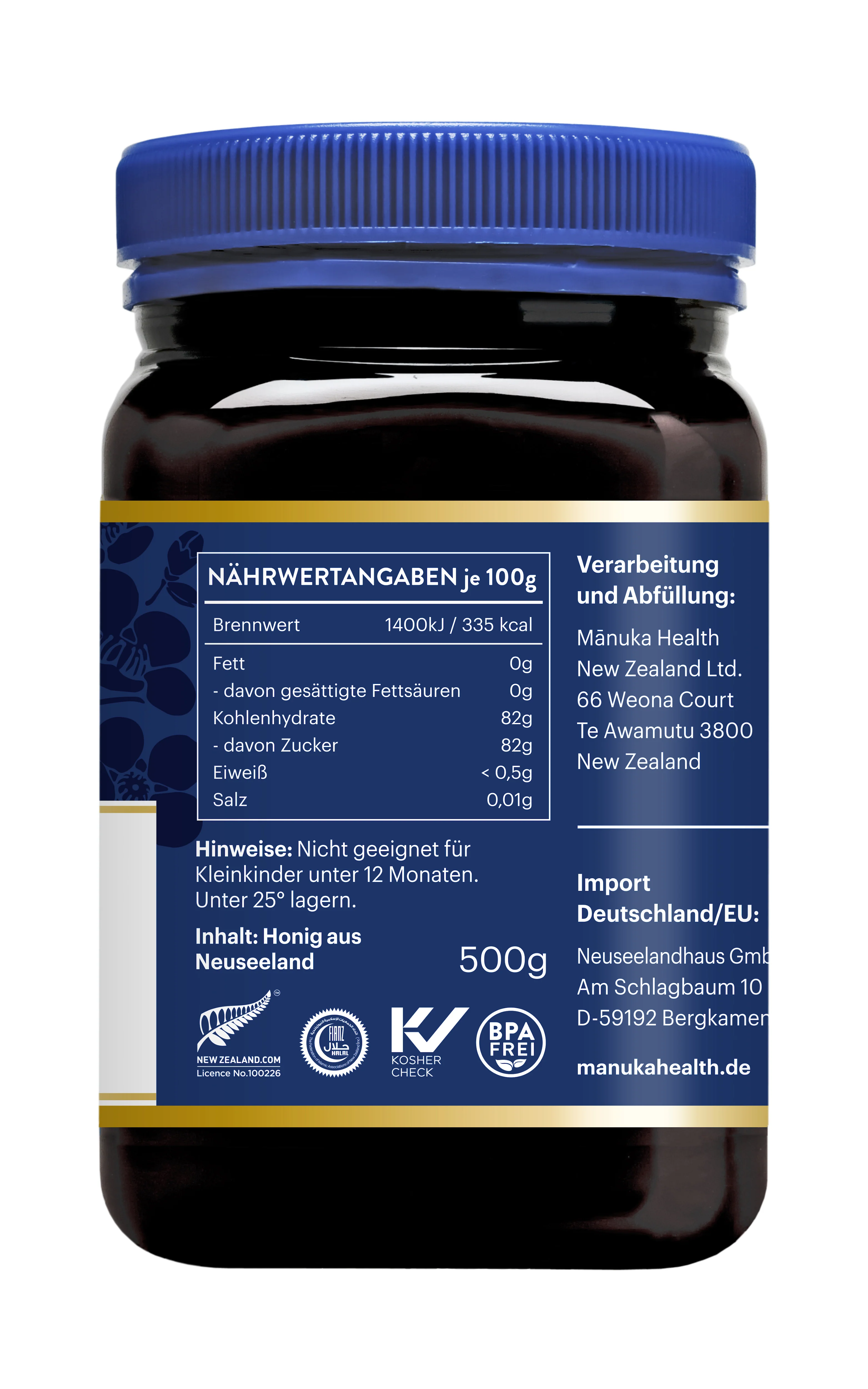 Manuka Honig MGO 100+ (500g) - Image 2