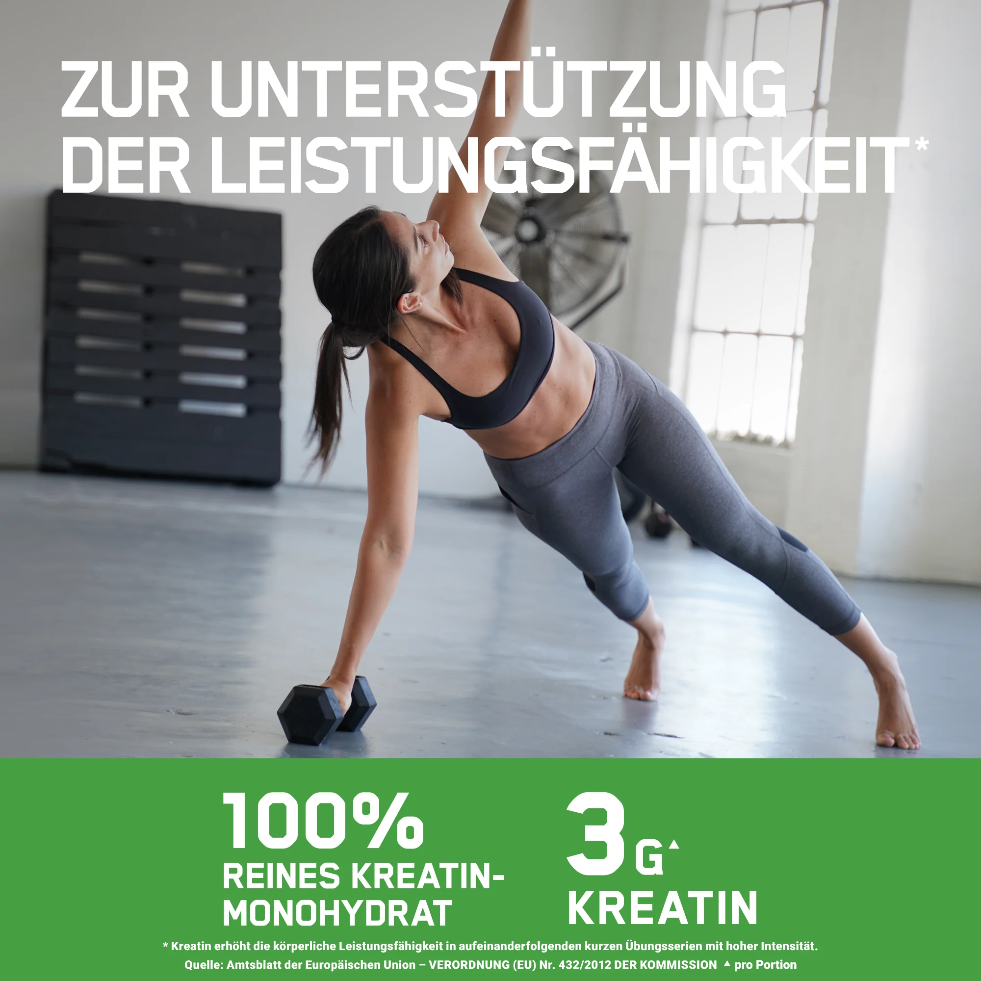 Micronised Creatine Powder (634g) - Image 2