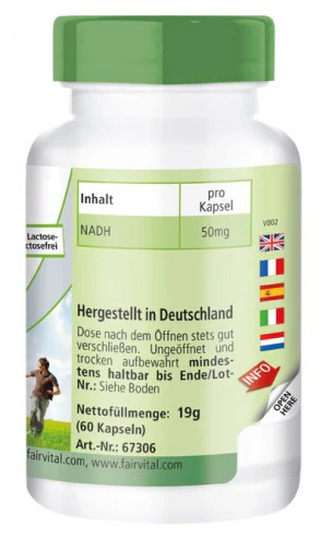 NADH 50mg (60 Kapseln) - Image 2