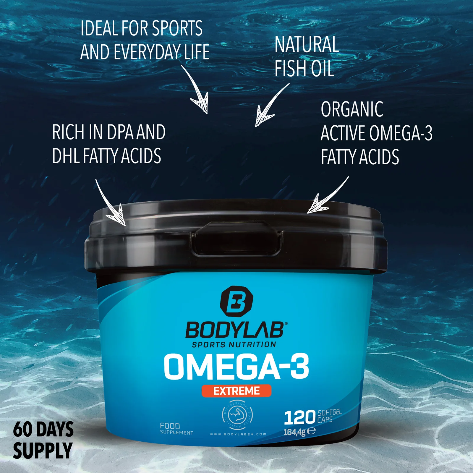 Omega-3 Extreme (120 Kapseln) - Image 3