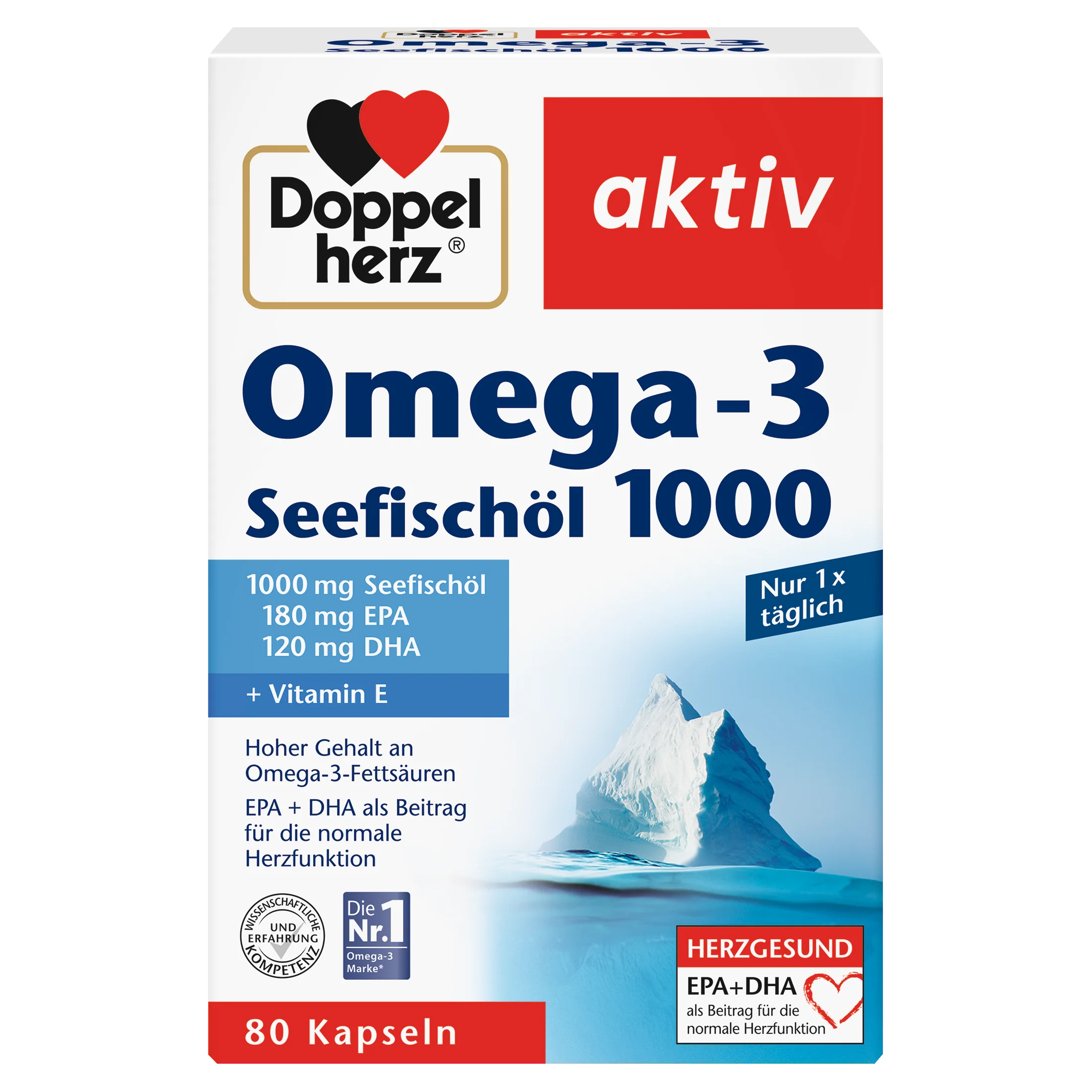 Seefischöl Omega3 1000 (80 Kapseln)