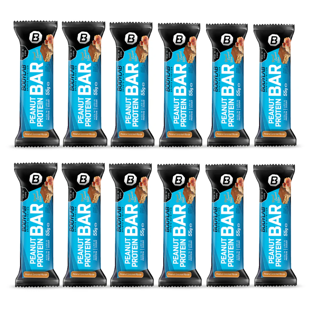 Peanut-Caramel Protein Bar (12x55g) - Image 4