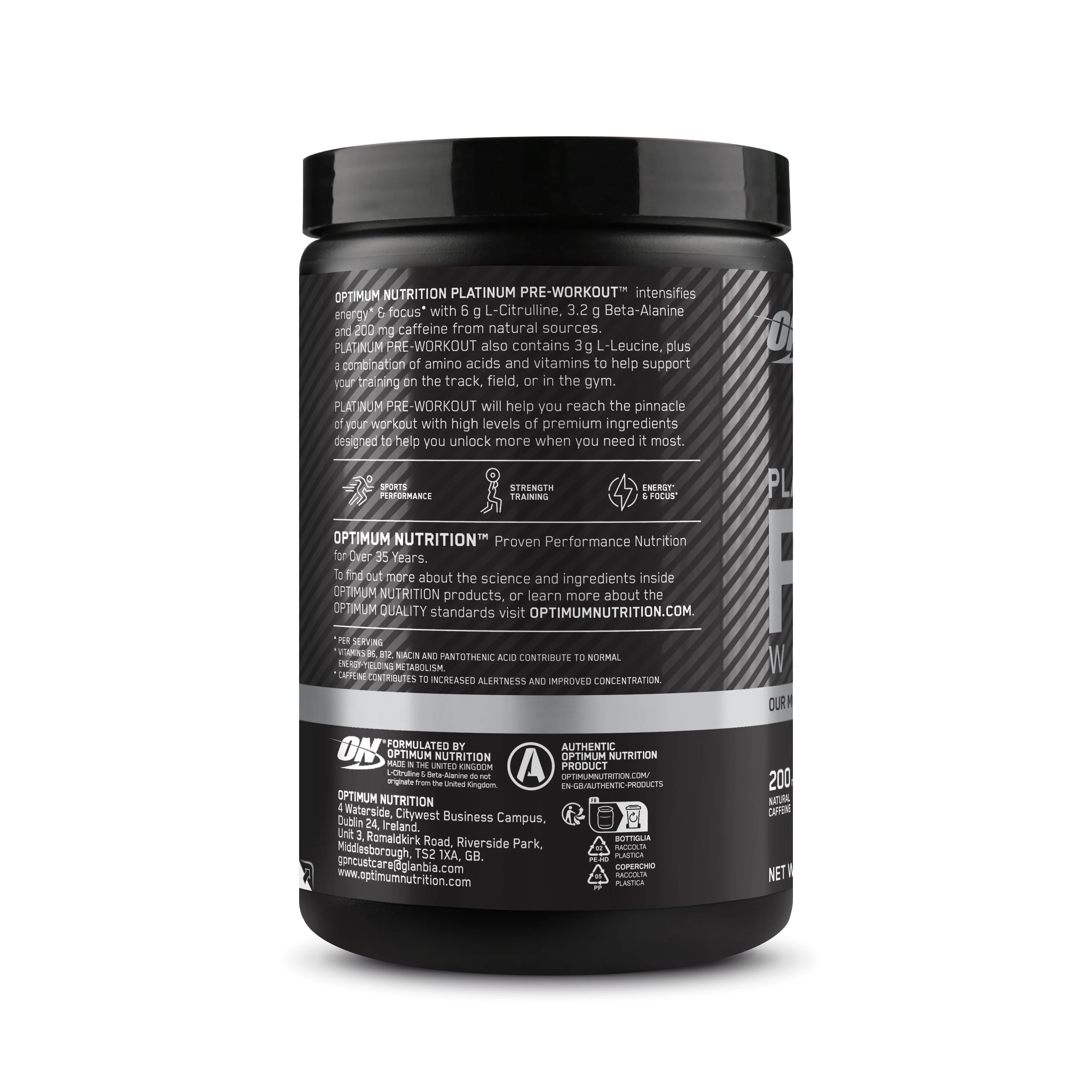 Platinum Pre-Workout (420g) - Image 3