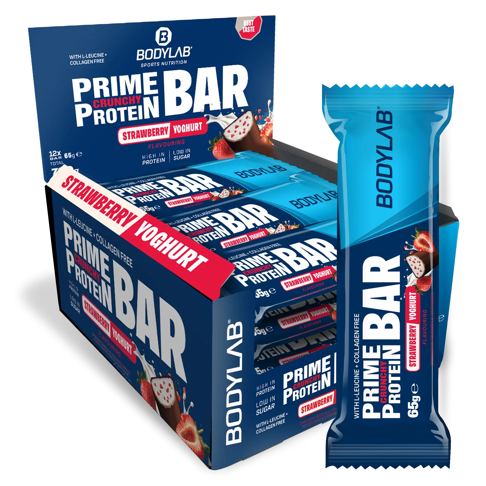 Prime Crunchy Protein Bar (12x65g-68g) - Image 8