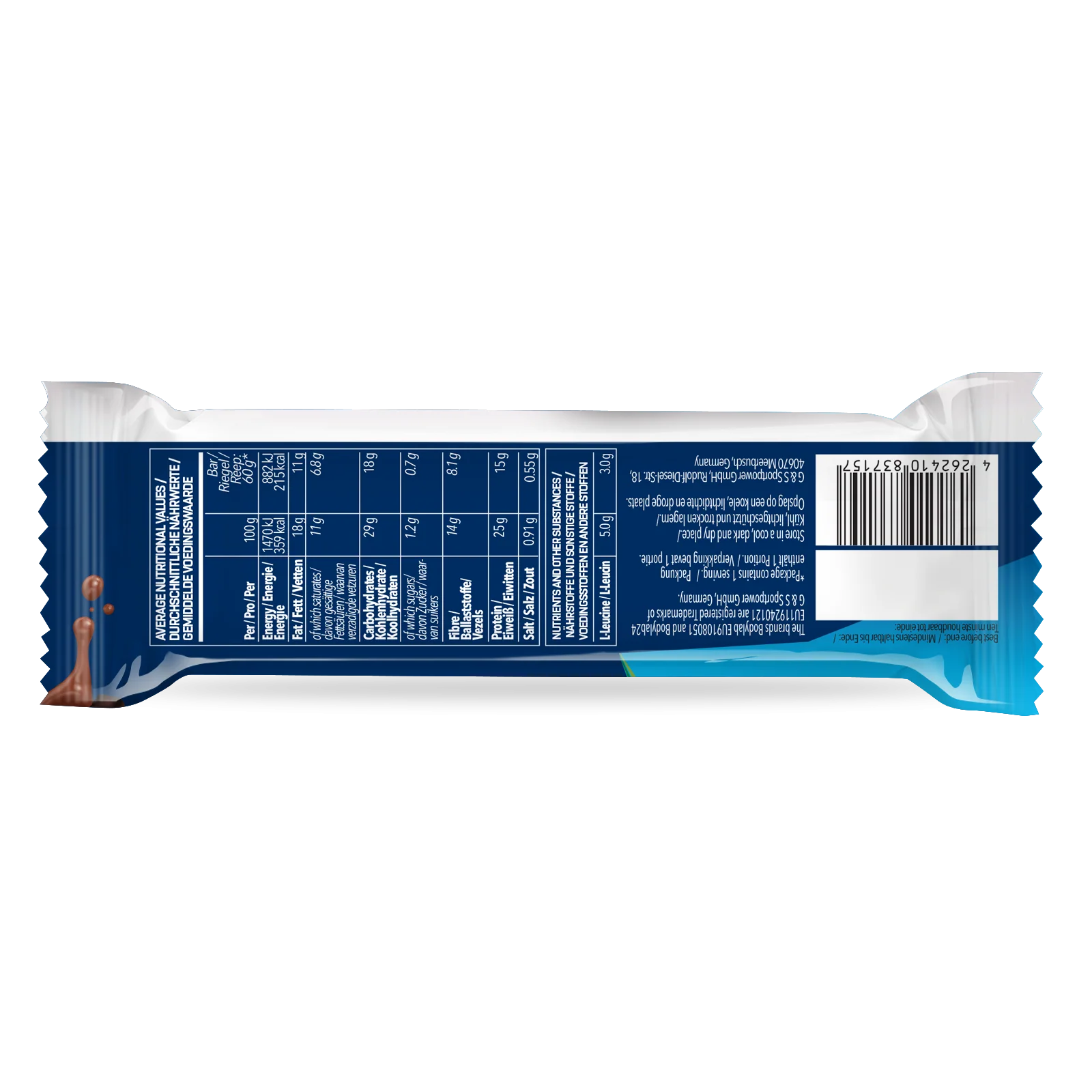 Prime Crunchy Vegan Bar (12x60g) - Image 4