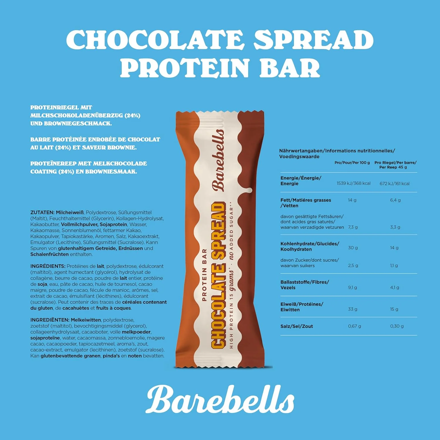 Protein Bar Spread (45g) - Image 6