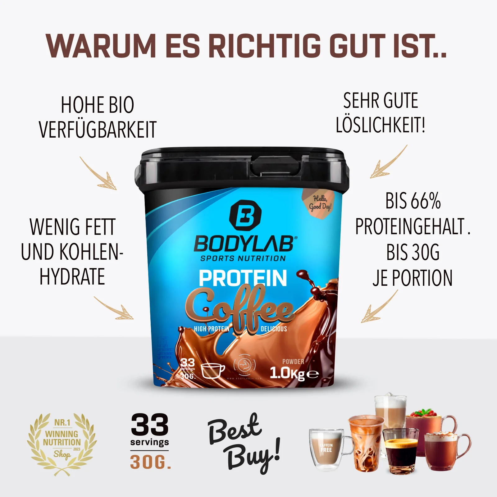 Protein Coffee (1000g) - Image 22