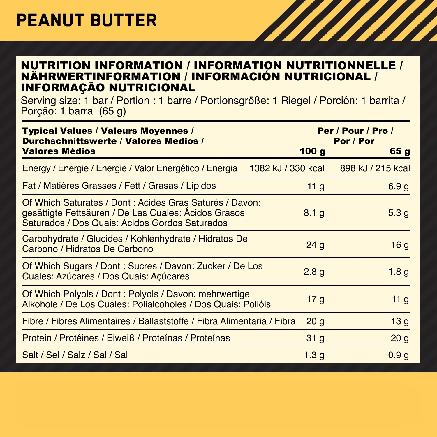 Crispy Protein Bar (10x65g) - Image 6