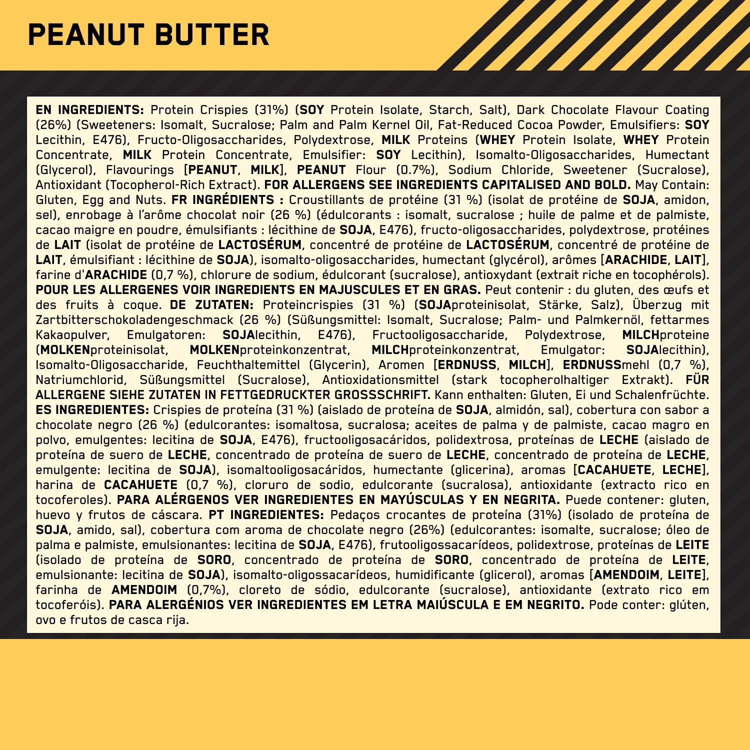 Crispy Protein Bar (10x65g) - Image 7