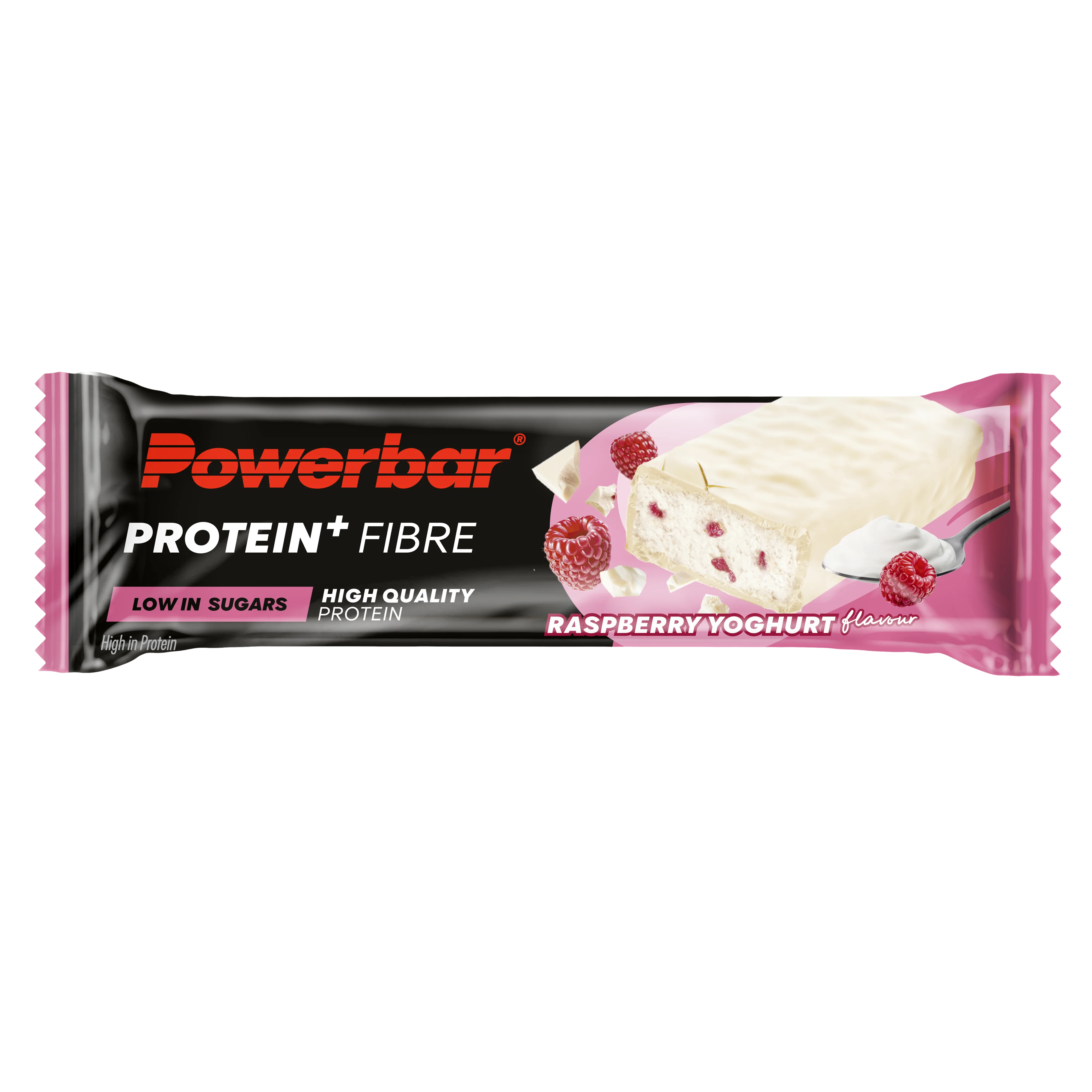 Protein+ Fibre Bar Raspberry Yoghurt (16x35g) - Image 5