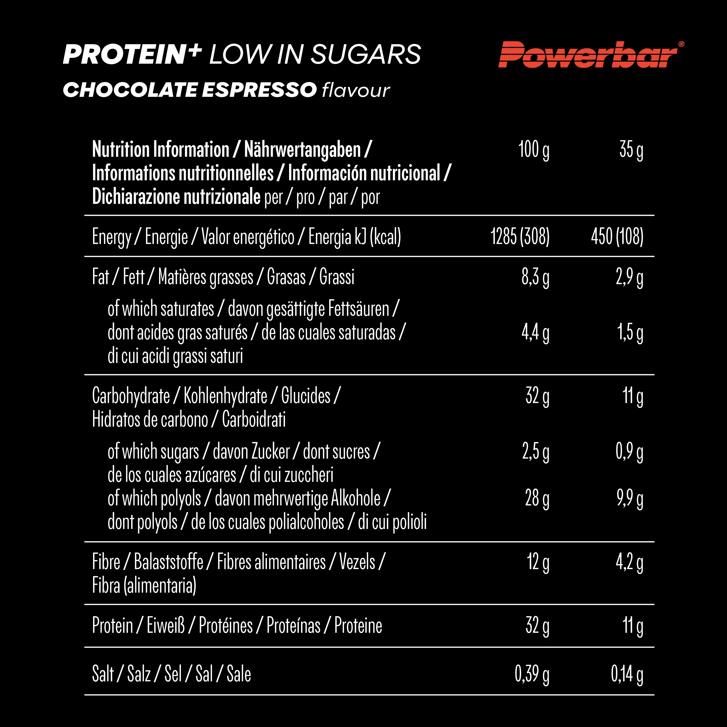 Protein+ Low in Sugars (16x35g) - Image 11