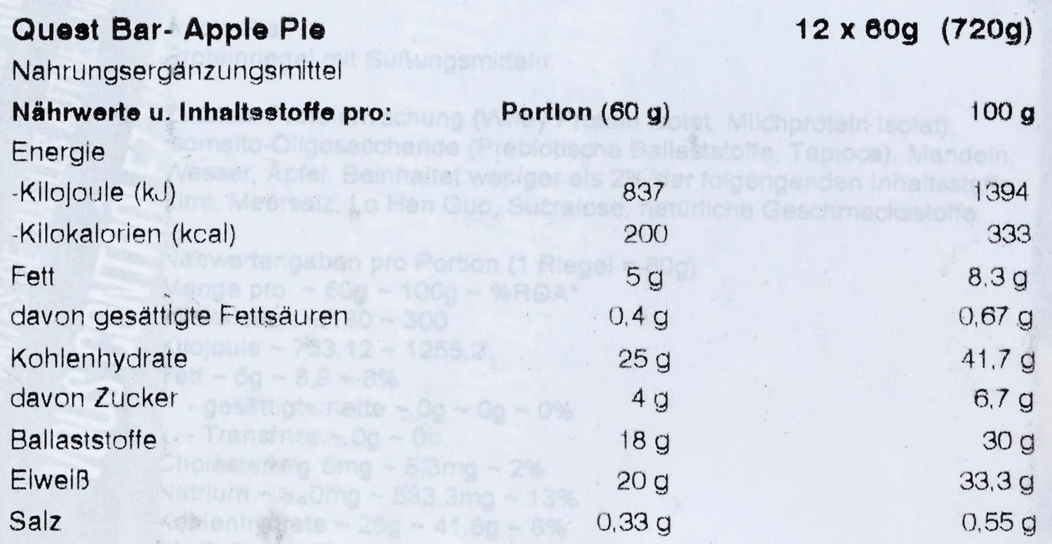Quest Bar (12x60g) - Image 11