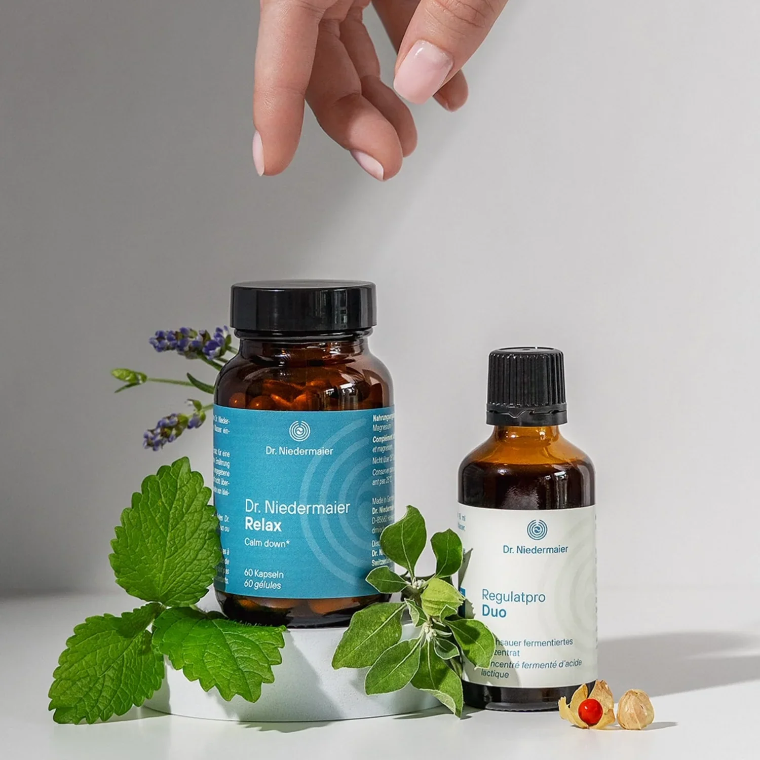 Relax Monatsbox (6x50ml Konzentrat + 60 Kapseln) - Image 3
