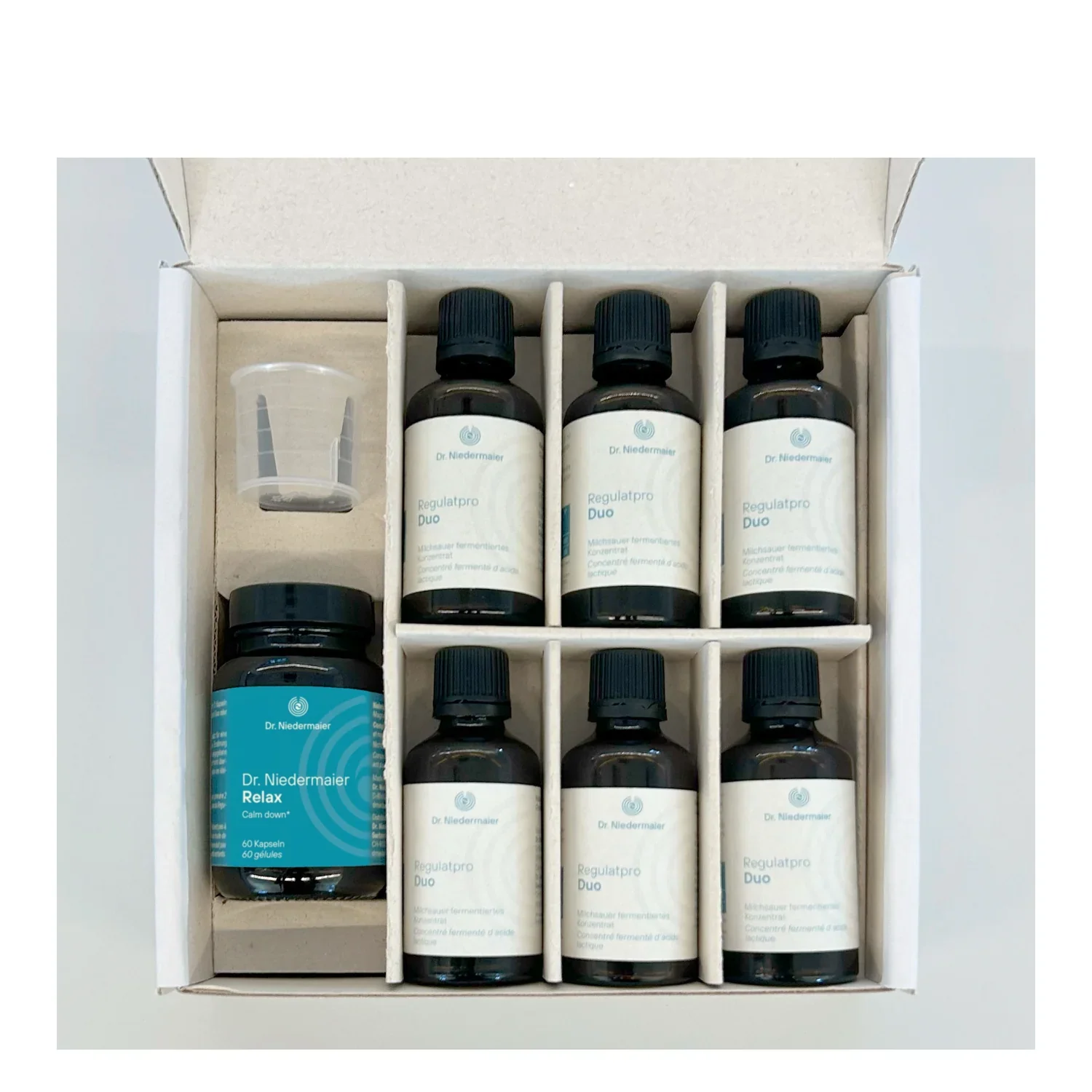 Relax Monatsbox (6x50ml Konzentrat + 60 Kapseln) - Image 5