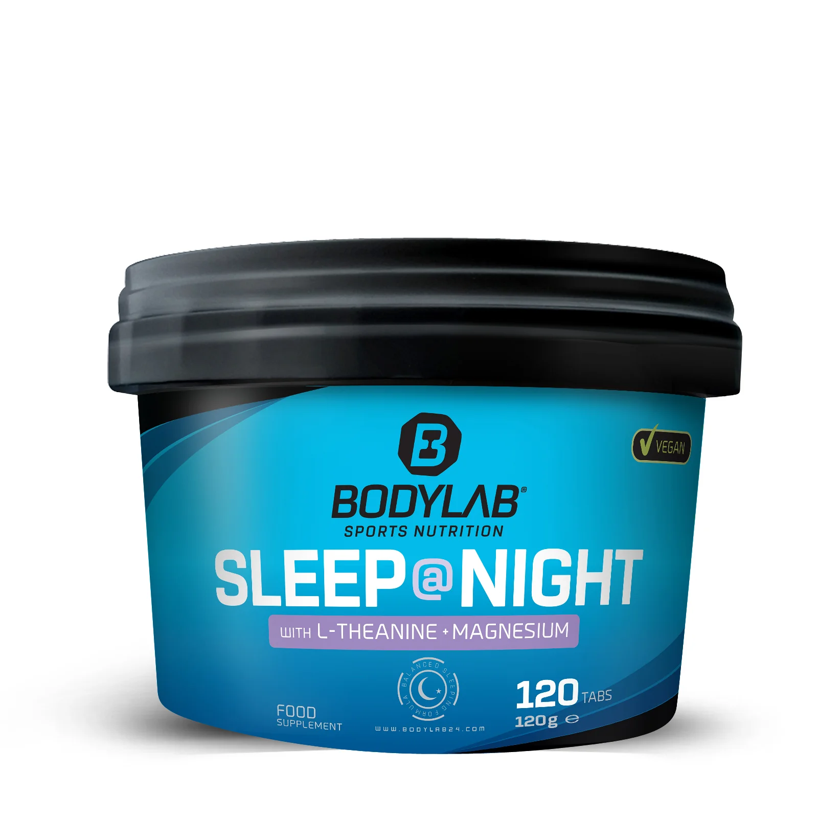 Sleep@Night mit Melatonin + L-Theanin + Magnesium (120 Tabletten)