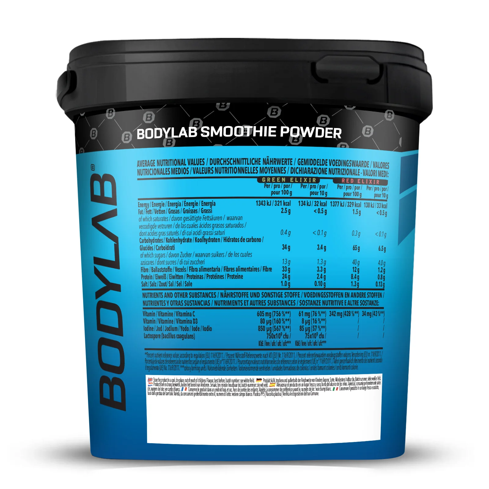 Smoothie Powder Green Elixir (625g) - Image 2