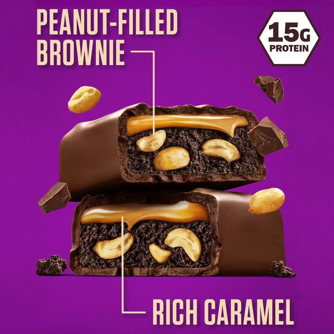 Snickers High Protein Bar Peanut Brownie (12x50g) - Image 2