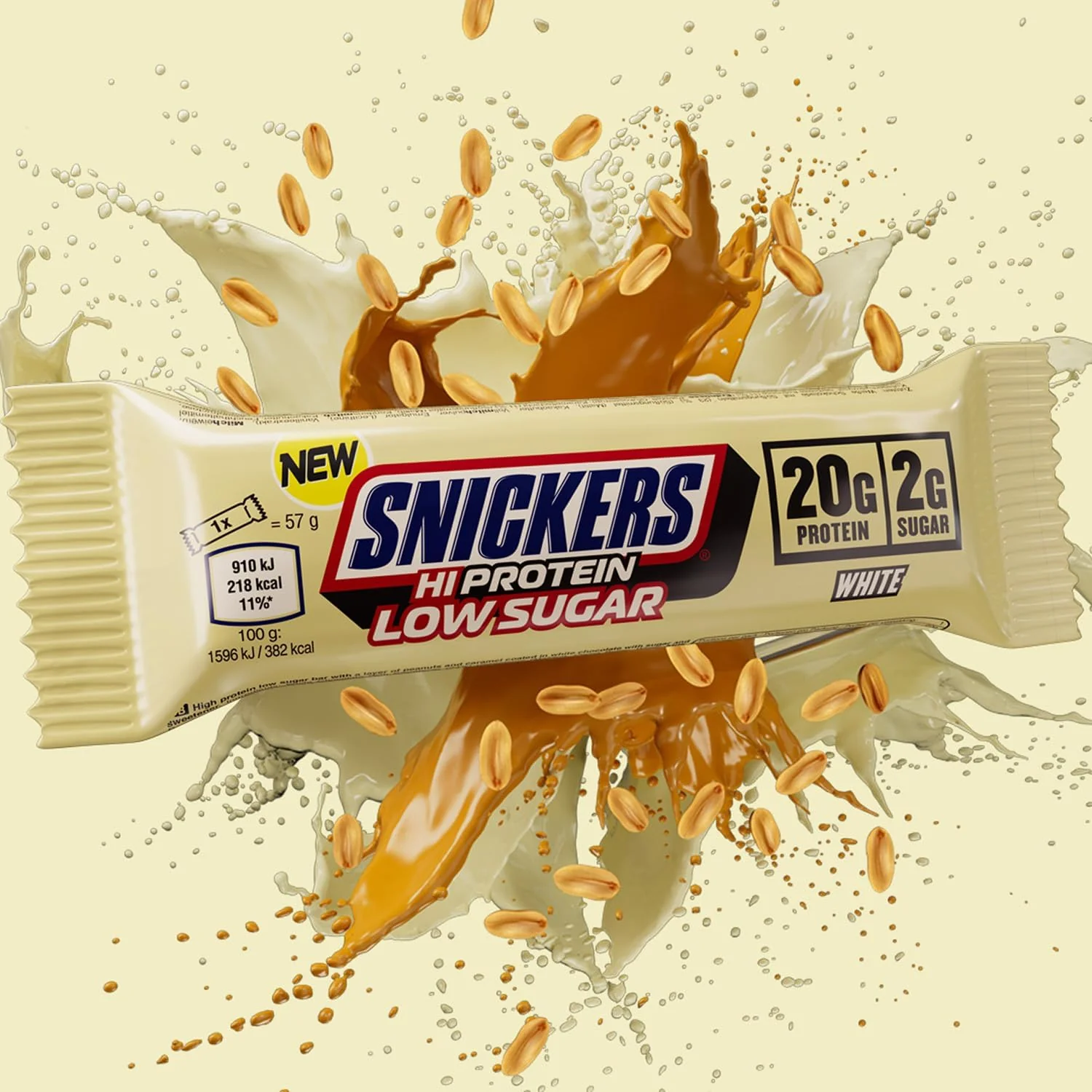 Snickers Low Sugar High Protein Bar (12x57g) - Image 14