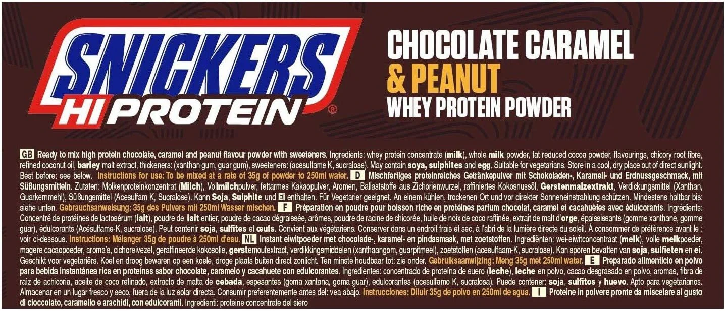 Snickers Protein Powder (875g) - Image 4