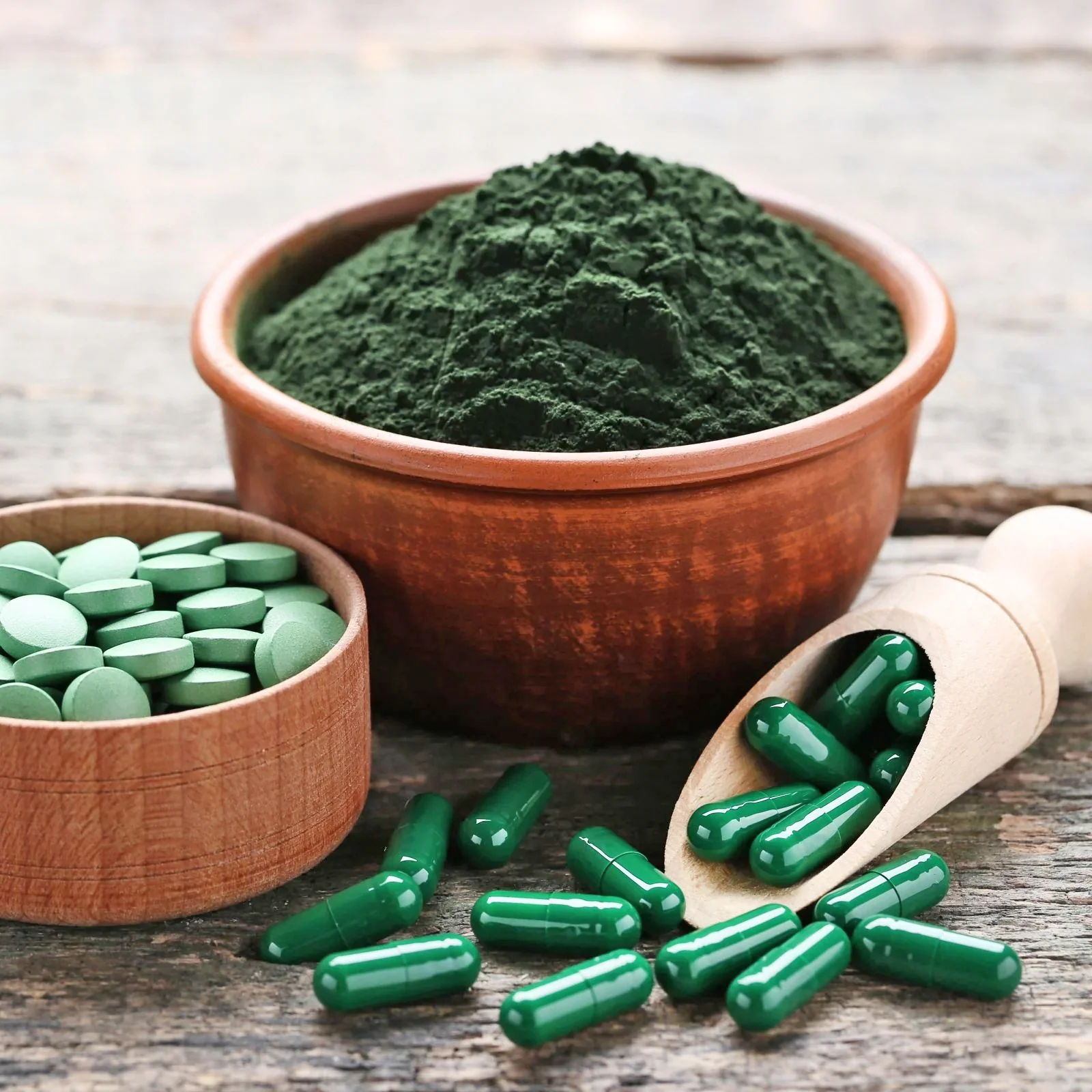 Chlorella & Spirulina Algen Tabletten Bio (400 Tabletten) - Image 2