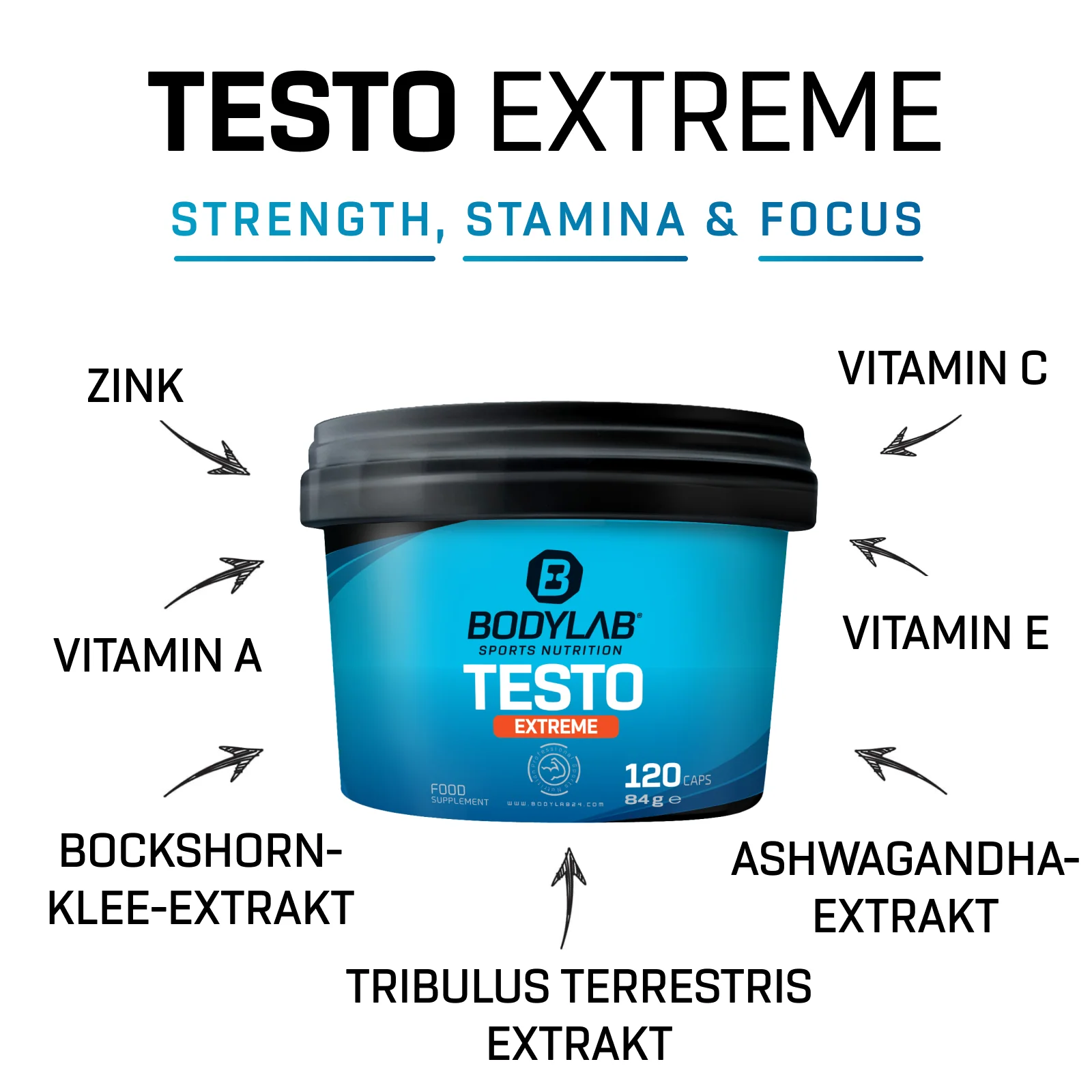 Testo Extreme (120 Kapseln) - Image 3