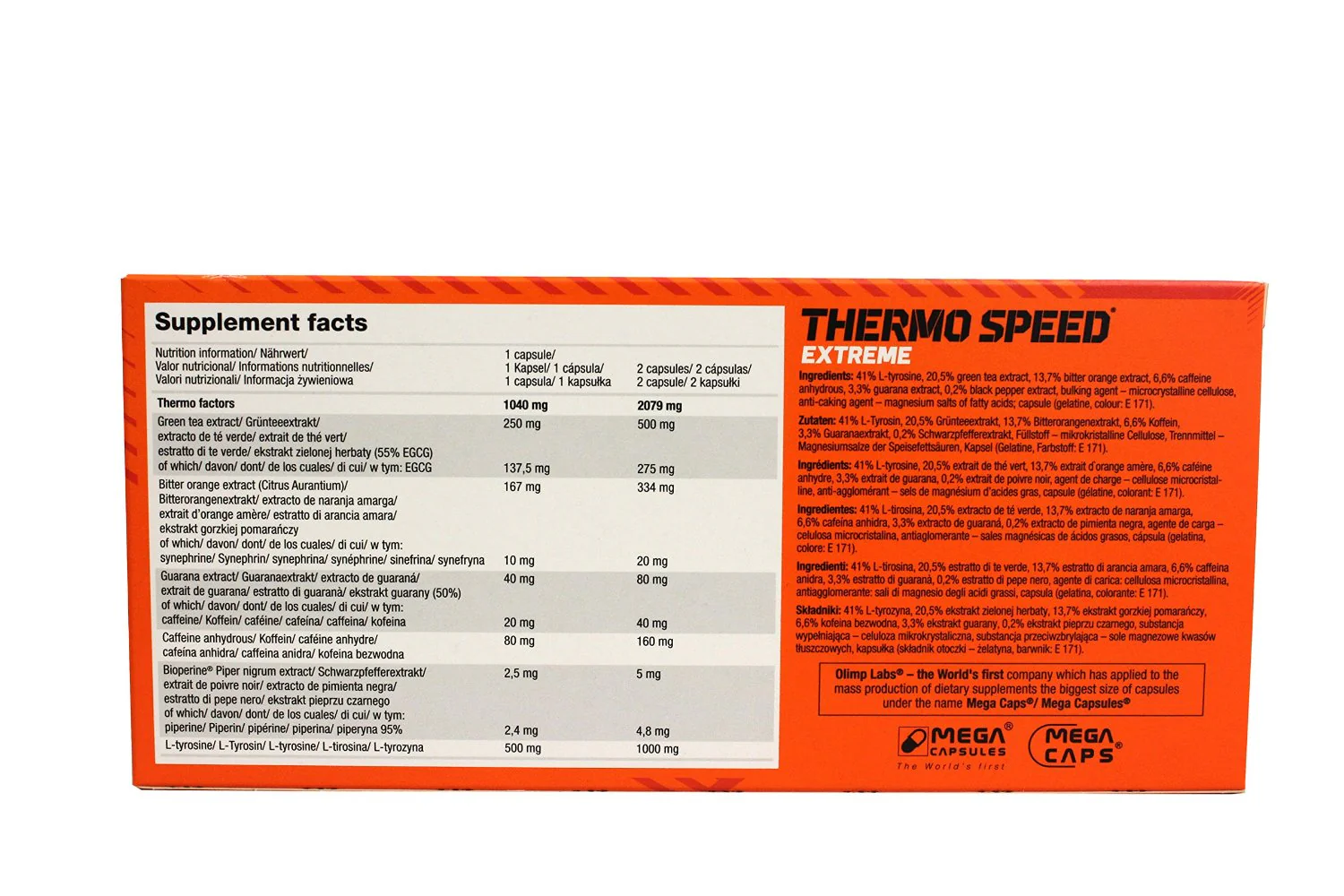 Thermo Speed Extreme Mega Caps (120 Kapseln) - Image 2
