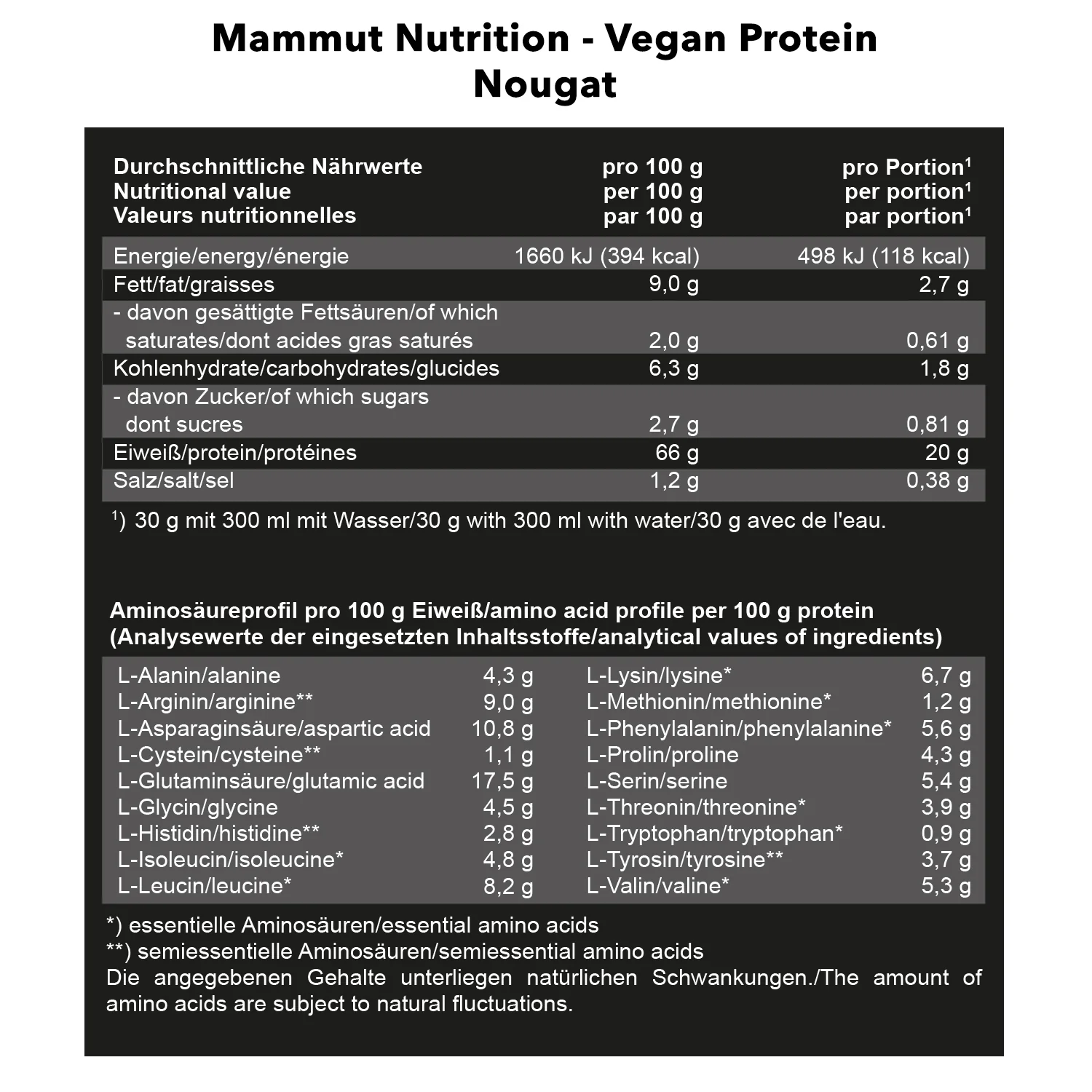 Vegan Protein (460g) - Image 5