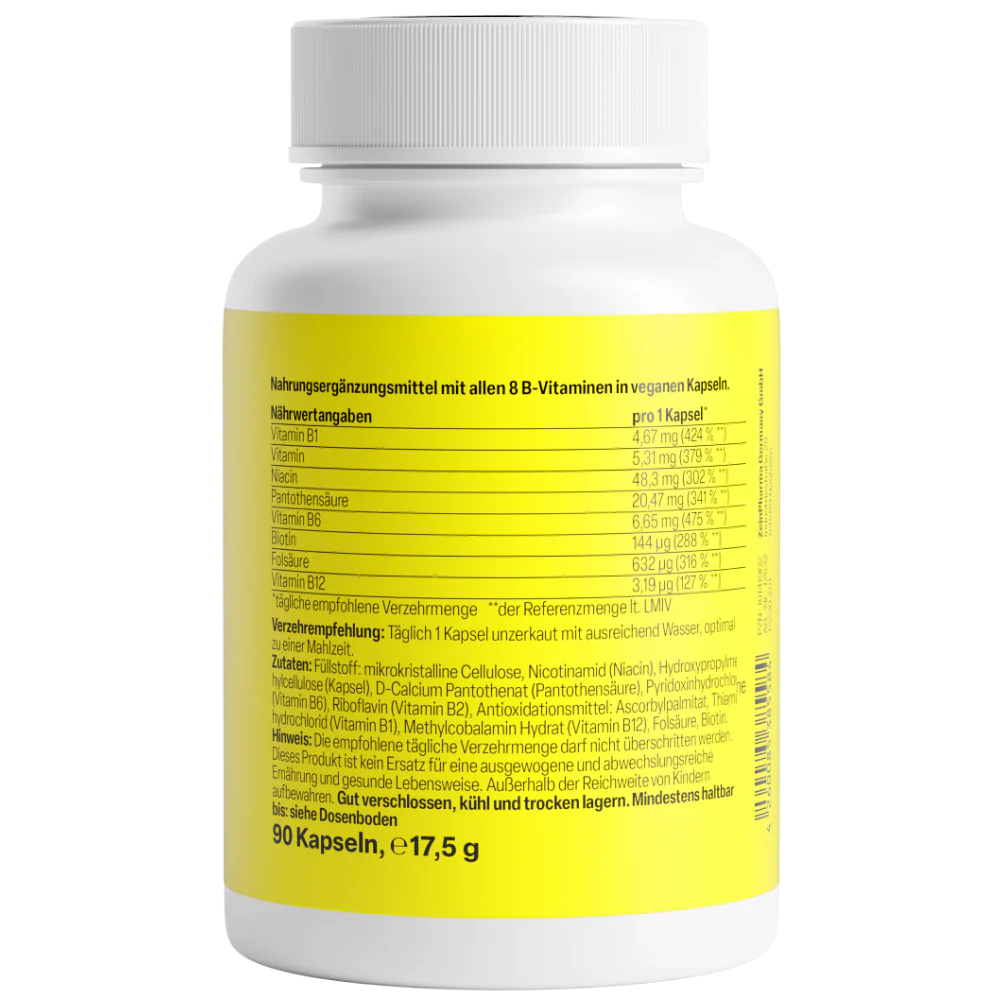 Vitamin B Komplex + Biotin Forte (90 Kapseln) - Image 2