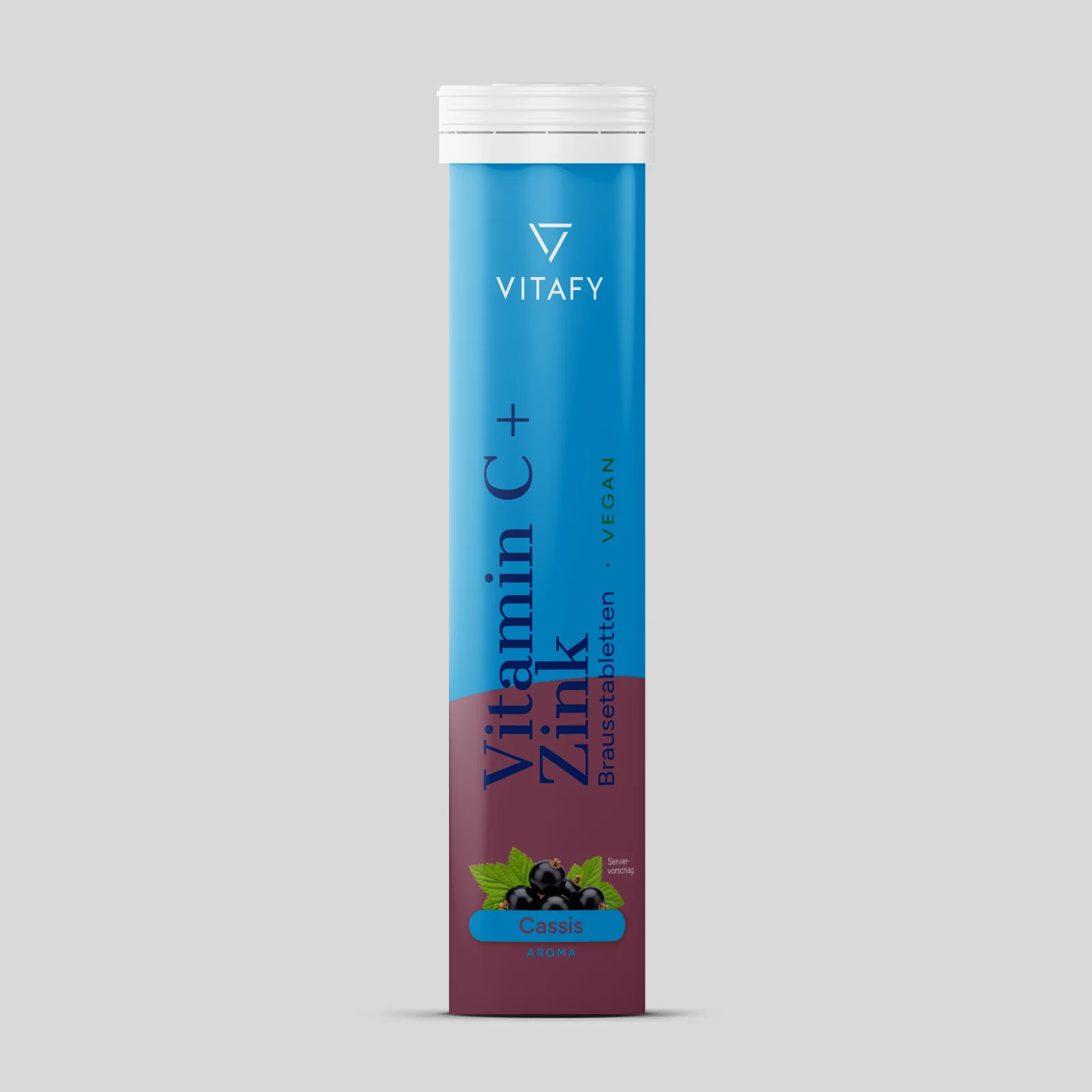 Vitamin C + Zink - Cassis (20 Brausetabletten) - Image 3