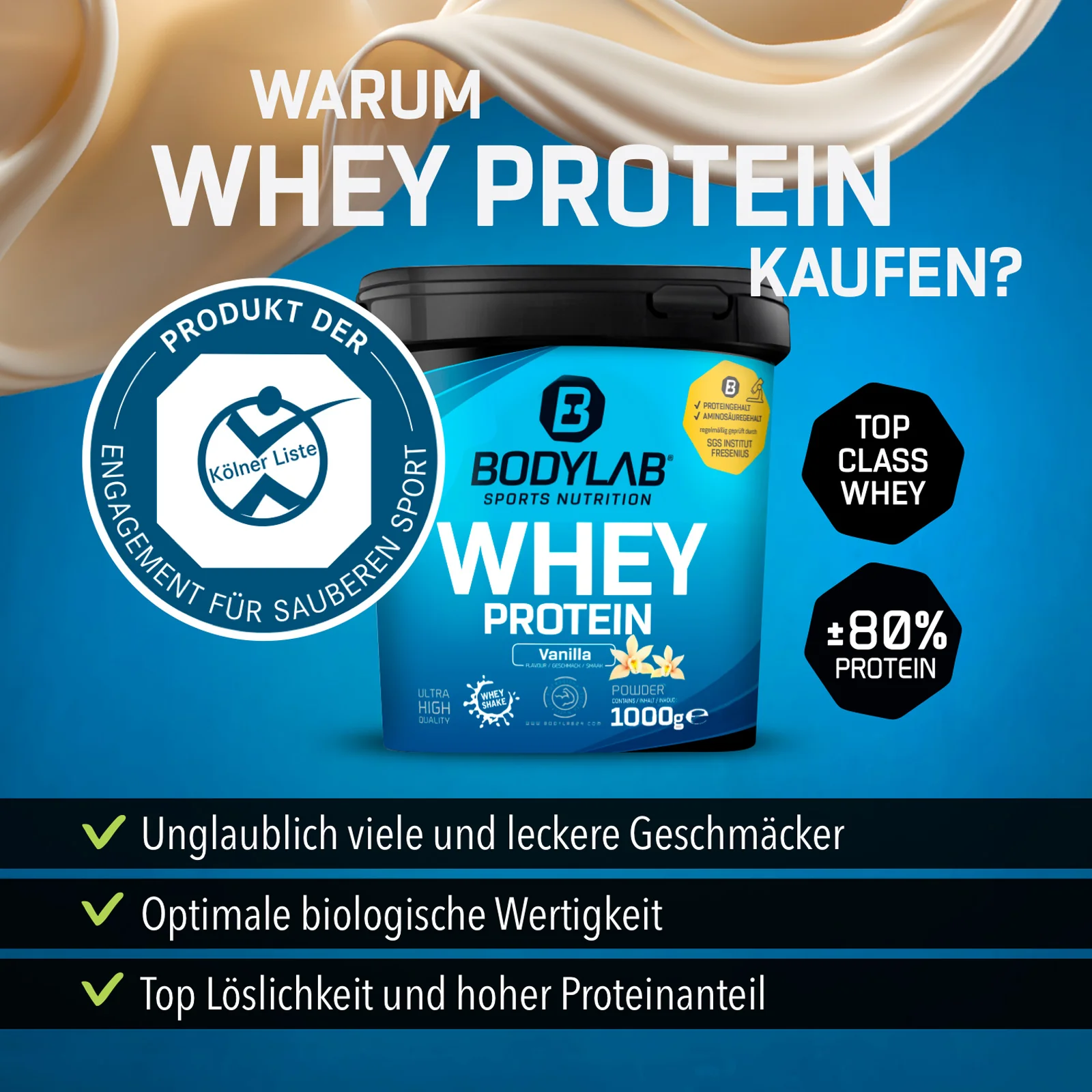 Whey 3er Spardeal (3x1000g) - Image 9