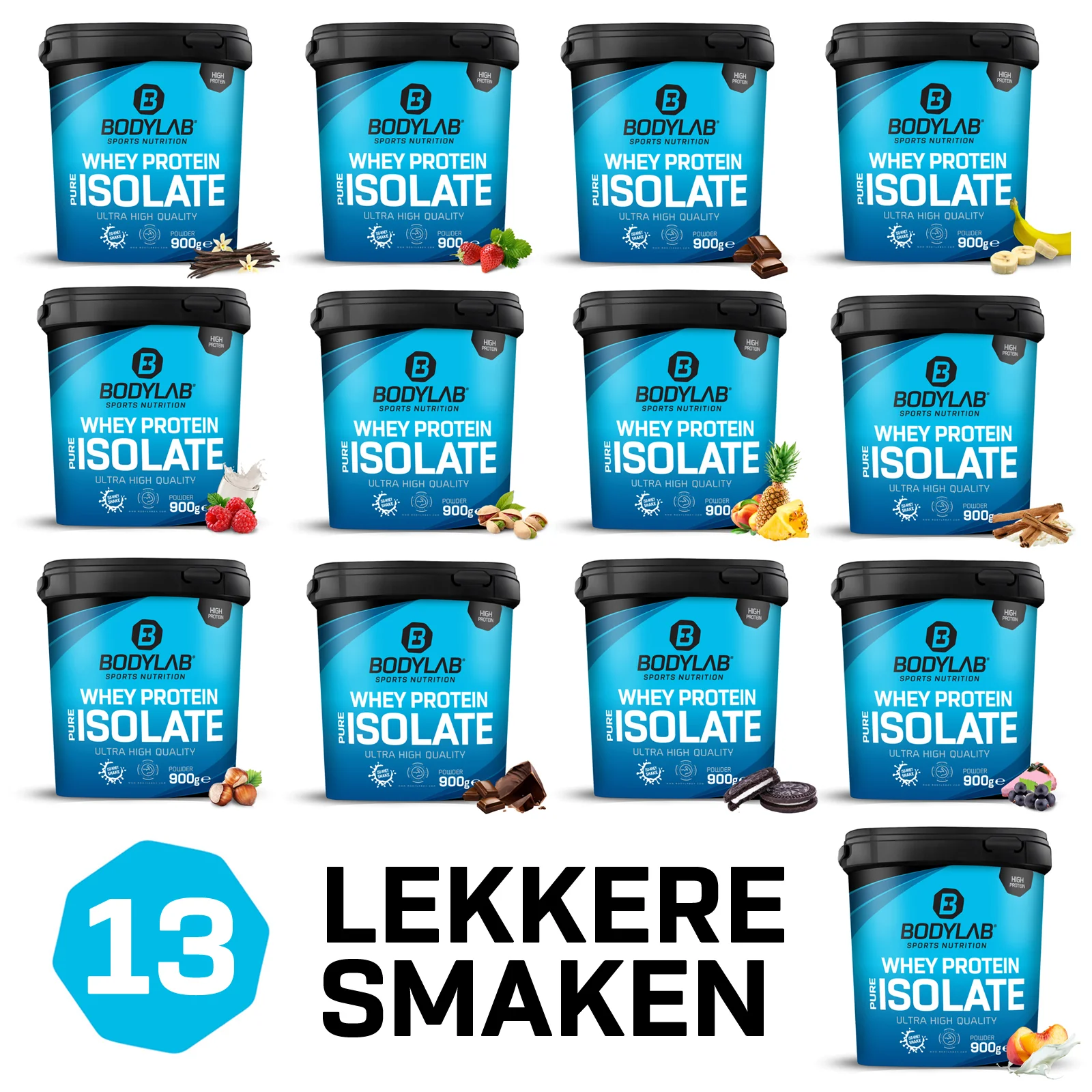 Whey Protein Isolat (900g) - Image 9