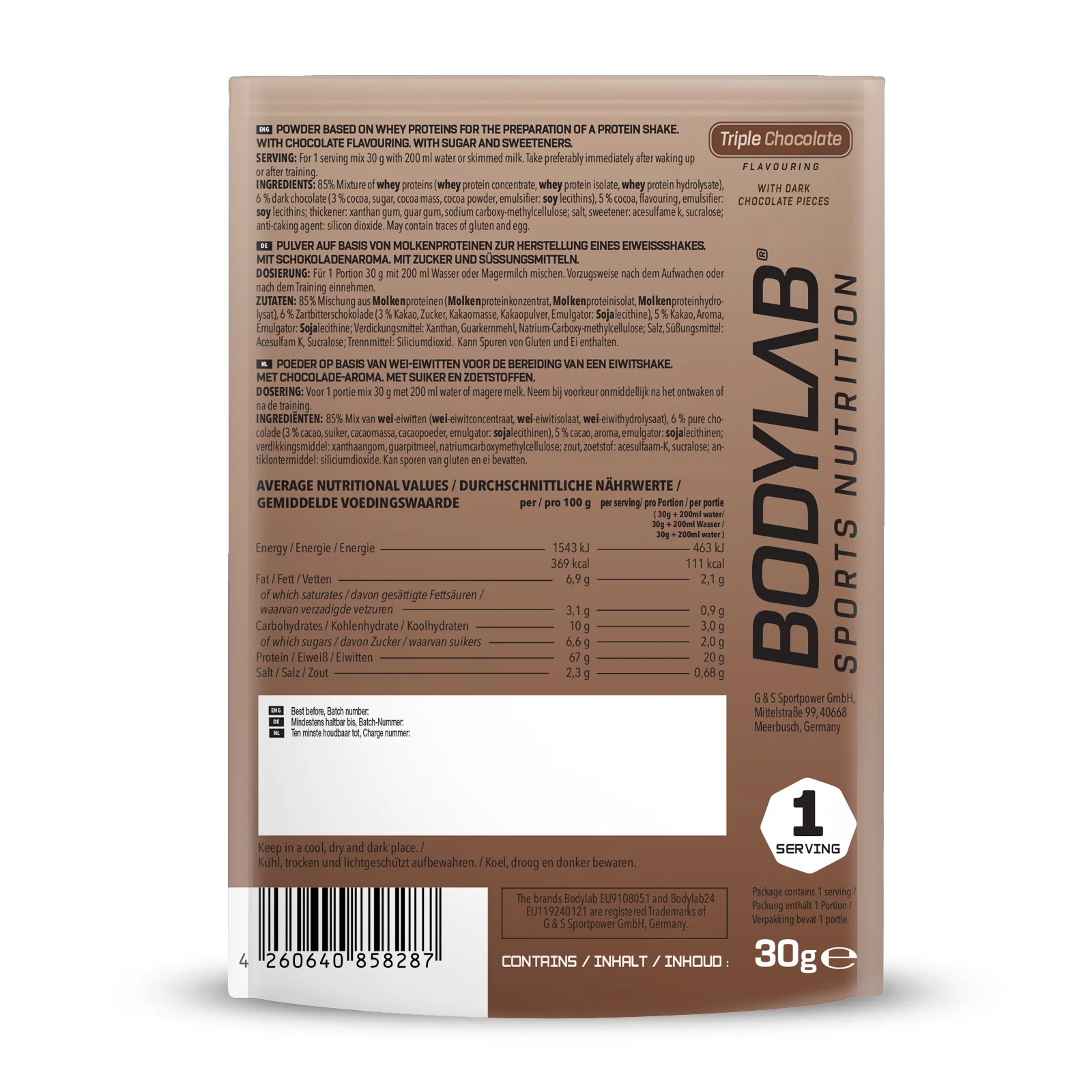 Whey Protein Probierboxen (8 Proben je 30g) - Image 8
