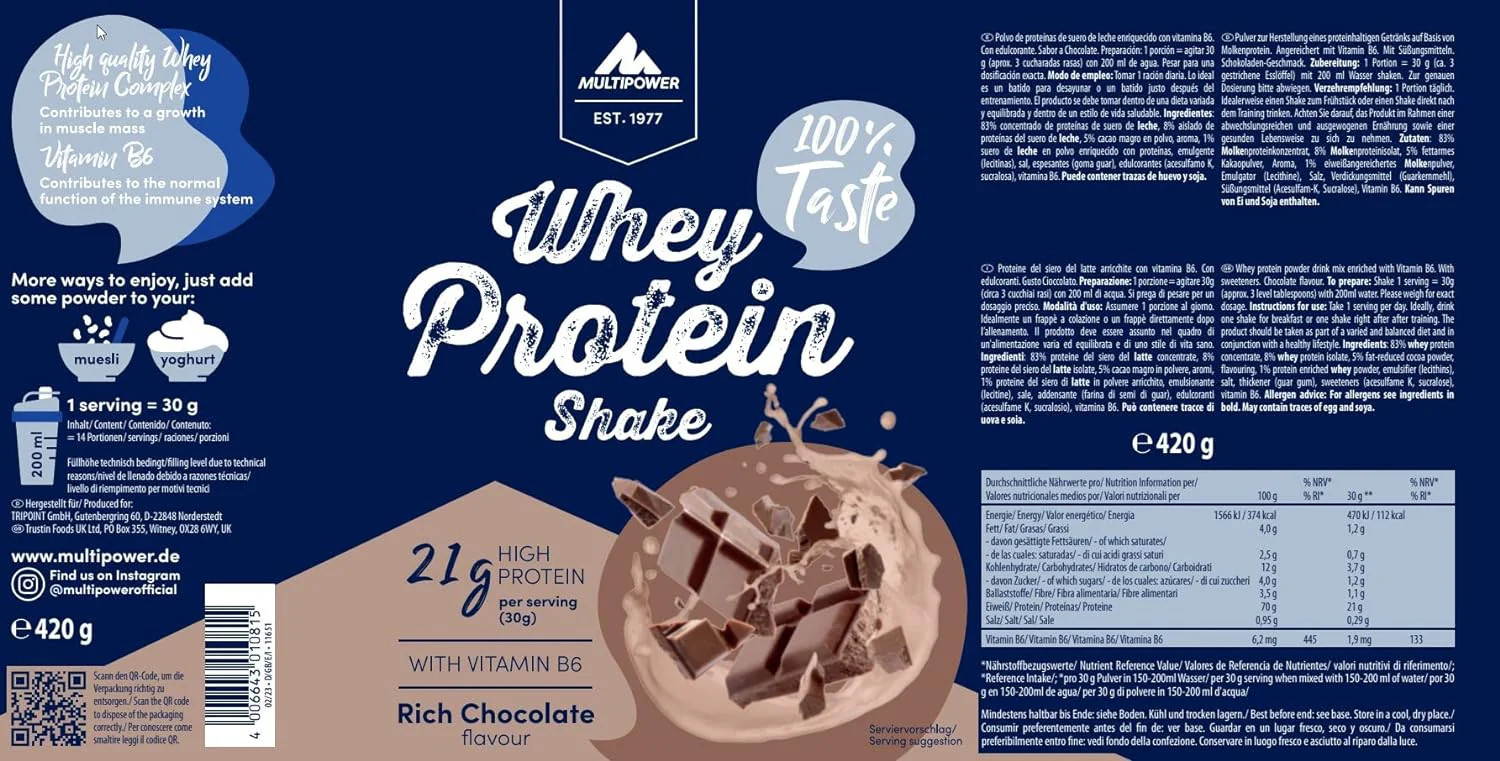 Whey Protein Shake (420g) - Image 6