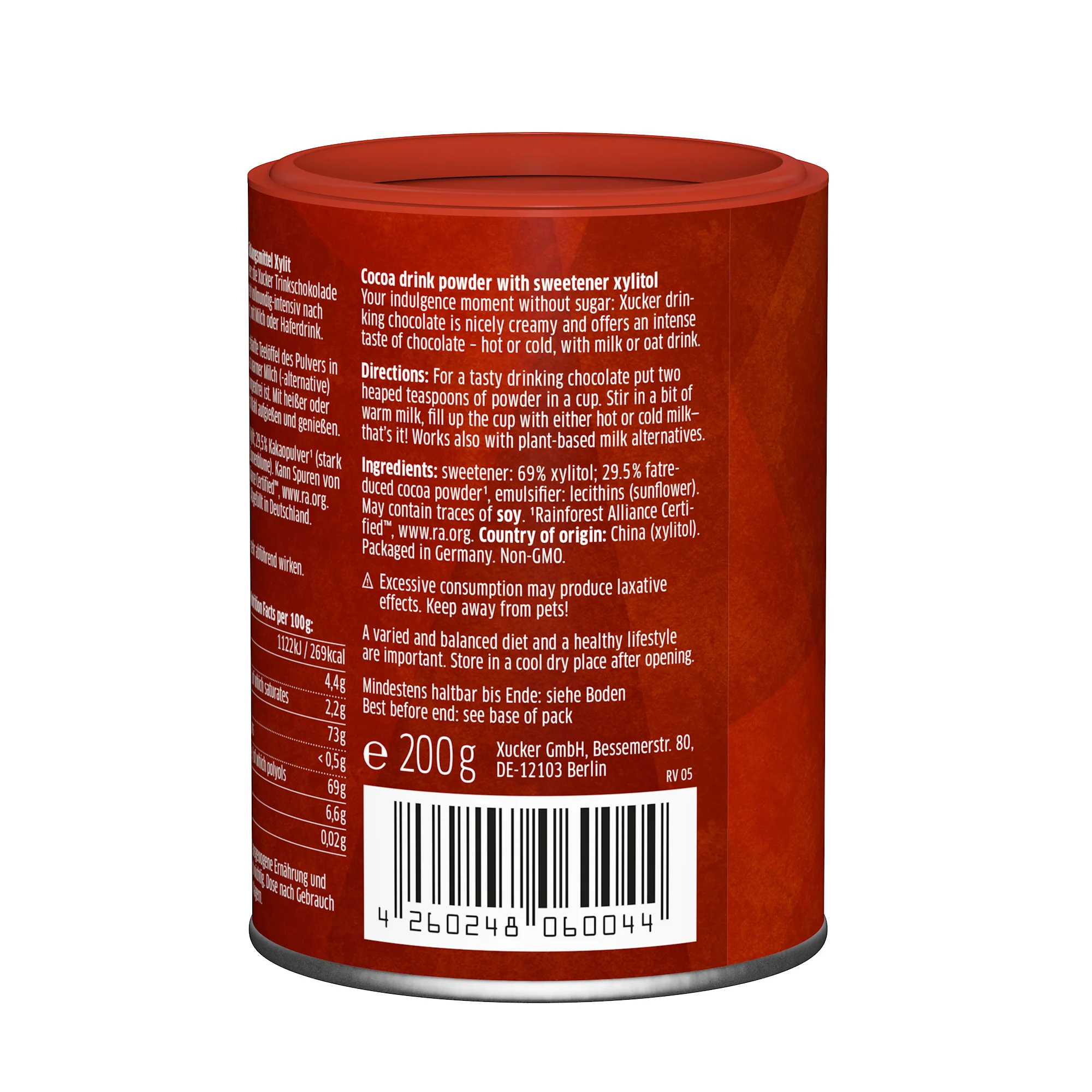 Xucker Heiße Schokolade (200g) - Image 2