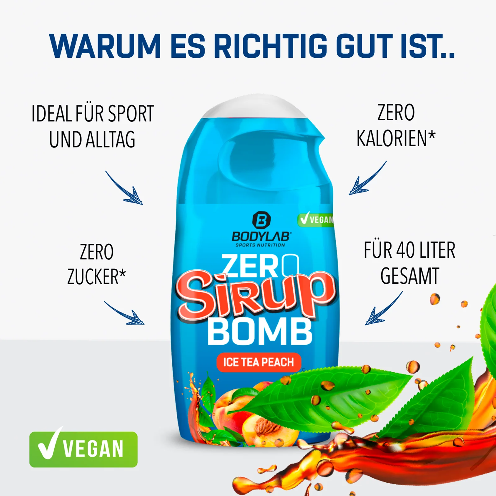 ZERO Sirup BOMB 1.0 - 4.0 Box (5x65ml) - Image 4